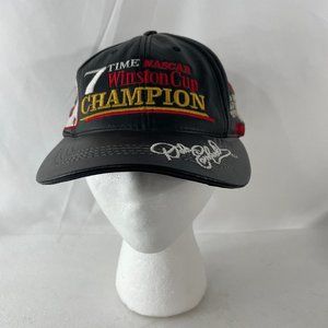 Dale Earnhardt Leather Winston Cup Hat Cap